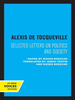 cover image of Alexis de Tocqueville